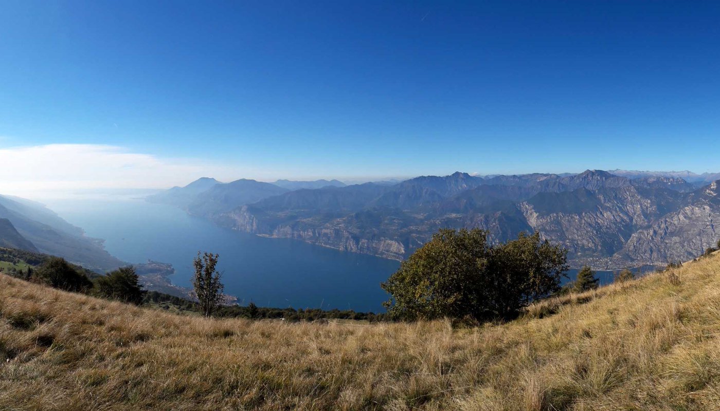 Panoramica Lago di Garda da Monte Baldo