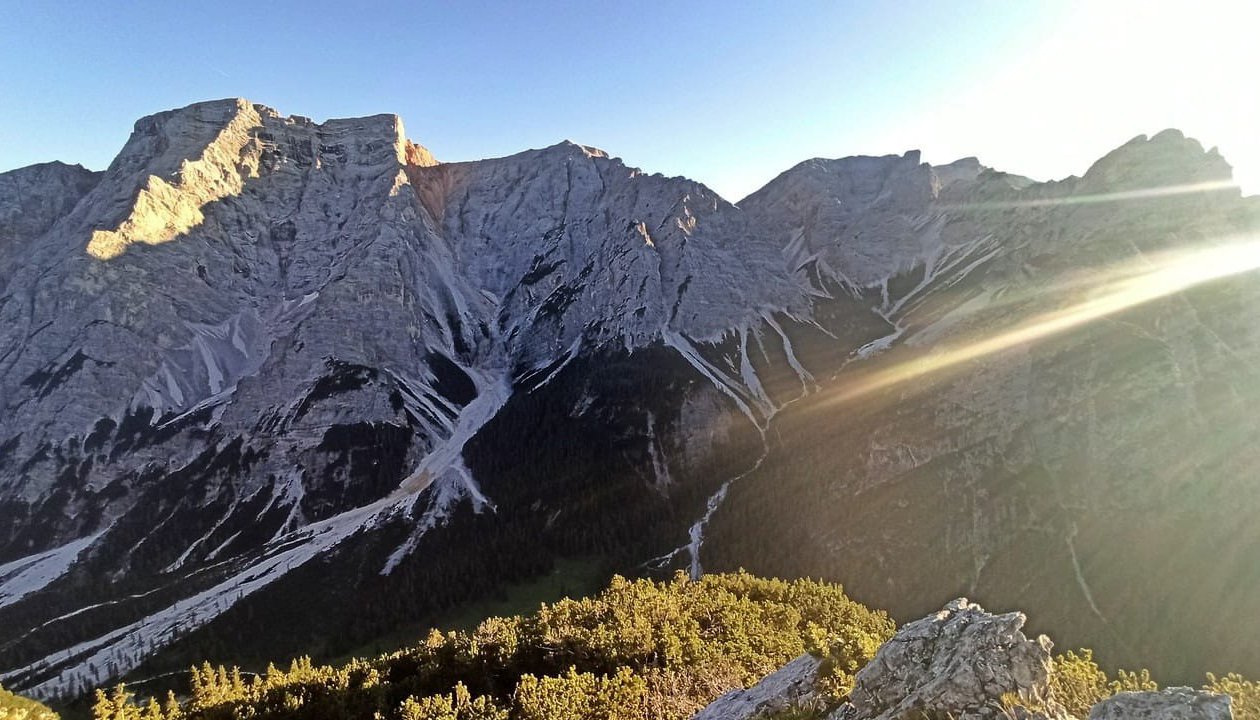 panorama cresta croda becco