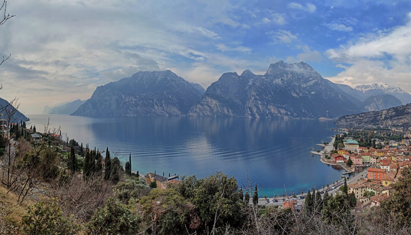 Torbole Nago panorama lago di Garda