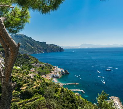 amalfi vista panorama