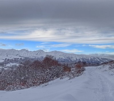 neve panorama lessinia baldo