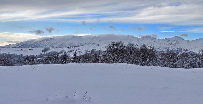 neve panorama lessinia baldo