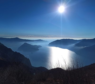 panorama lago iseo corna trentapassi